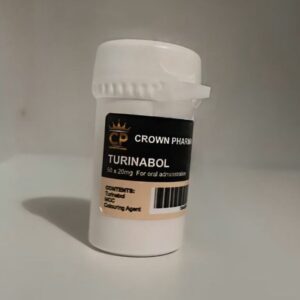 Turinabol 20mg x 50 tablets (Crown Pharma)